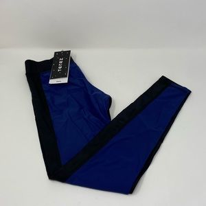 ZARA TEREZ**Blue/Black Leggings**Large $58